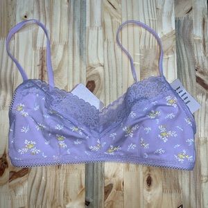 NWT Savage X Fenty Floral Bralette